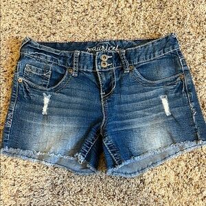 Maurices Blue Denim Women's Shorts